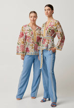 Load image into Gallery viewer, Once Was - Ophelia Tencel Pant - Cornflower
