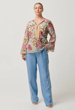 Load image into Gallery viewer, Once Was - Ophelia Tencel Pant - Cornflower
