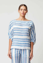 Load image into Gallery viewer, Once Was - Positano Viscose Top - Sorrento Stripe

