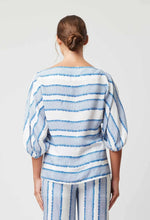 Load image into Gallery viewer, Once Was - Positano Viscose Top - Sorrento Stripe
