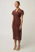 Load image into Gallery viewer, Once Was - Solene Placement Dress - Cacao

