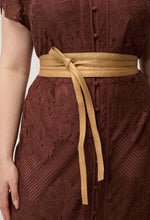 Load image into Gallery viewer, Once Was - Solene Placement Dress - Cacao
