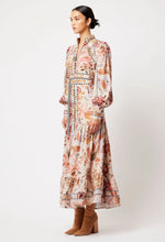 Load image into Gallery viewer, Once Was - Vega Linen Viscose Maxi Dress - Aries Floral

