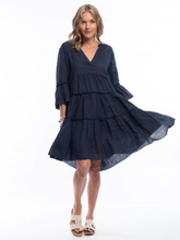 Load image into Gallery viewer, Orientique - Layered Linen Dress
