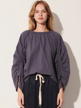 Load image into Gallery viewer, POL Clothing - Cayman Drape Top - Marine
