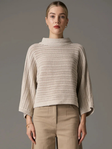 POL - Daily Boxy Knit - Natural