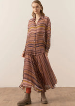 Load image into Gallery viewer, POL - Boulevard Silk Shirt - Boulevard Print
