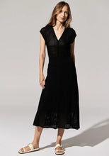 Load image into Gallery viewer, POL - Paco Knit Dress -Black
