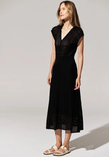 Load image into Gallery viewer, POL - Paco Knit Dress -Black
