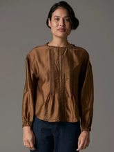 Load image into Gallery viewer, POL - Rhea Pintuck Top
