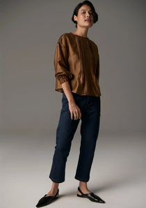 POL - Rhea Pintuck Top