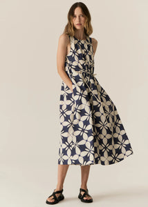 POL - Turin Tank Dress - Blue