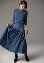 Load image into Gallery viewer, POL - Reece Denim Skirt - Blue Wash
