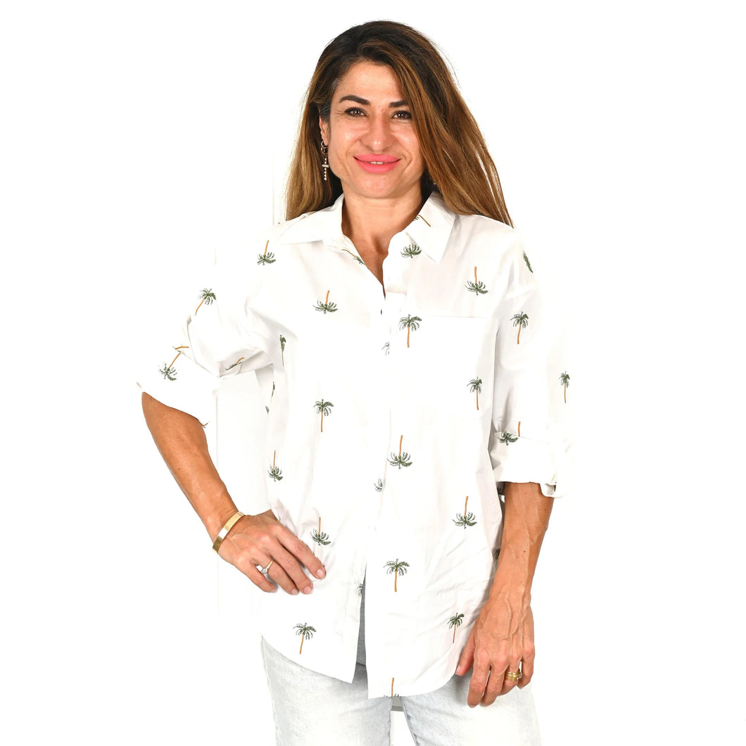Palm Cove - Laura Palm Shirt
