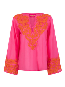 Place Du Soleil - S24 315 Blouse - Dark Pink