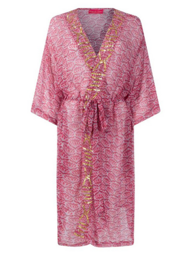 Place Du Soleil - S24 416 Rosa Kimono Dress