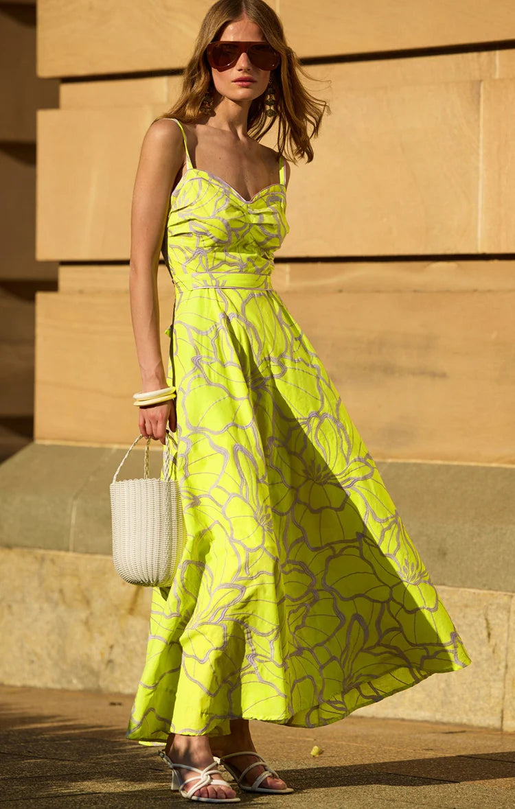 Sacha Drake - Limoncello Midi Dress