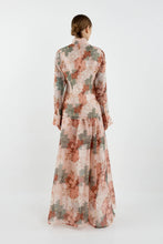 Load image into Gallery viewer, Sofia Irina - Iris Bell Shirt - Pink/Green
