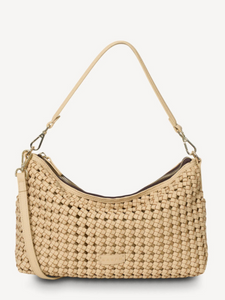 Saben - Claudia Crossbody Bag - Raffia Braid