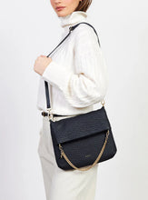 Load image into Gallery viewer, Saben - Daria Shoulder Bag - Black Bubble
