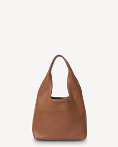 Saben - Kiki Shoulder Bag - Tan Lightly Milled