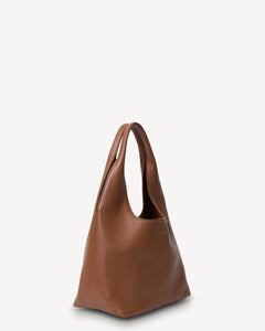 Saben - Kiki Shoulder Bag - Tan Lightly Milled