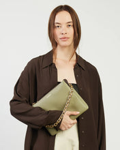 Load image into Gallery viewer, Saben - Matilda Crossbody Bag - Eucalyptus &amp; Chunky Chain
