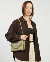 Load image into Gallery viewer, Saben - Matilda Crossbody Bag - Eucalyptus &amp; Chunky Chain
