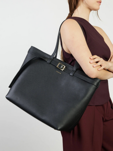 Saben - Tia Shoulder Bag - Black & Bronze
