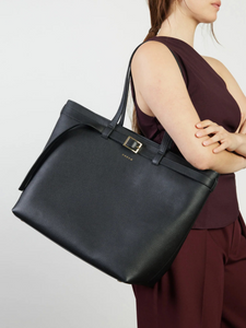 Saben - Tia Shoulder Bag - Black & Bronze