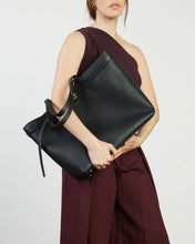 Load image into Gallery viewer, Saben - Tia Shoulder Bag - Black &amp; Bronze
