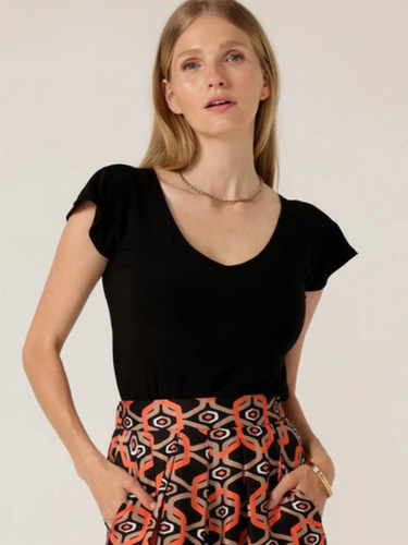 Sacha Drake - Analia Jersey Top - Black