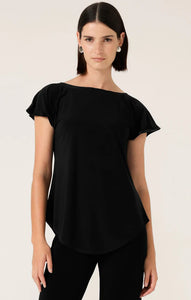 Sacha Drake - Analia Jersey Top - Black