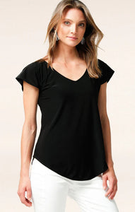 Sacha Drake - Analia Jersey Top - Black
