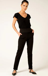 Sacha Drake - Analia Jersey Top - Black
