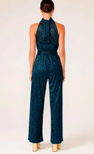 Load image into Gallery viewer, Sacha Drake - Marble Sky Jumpsuit - Turquoise Lurex
