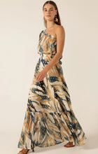 Load image into Gallery viewer, Sacha Drake - Oliviera Maxi Dress - Navy Sand Gold
