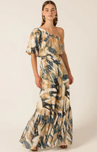 Load image into Gallery viewer, Sacha Drake - Oliviera Maxi Dress - Navy Sand Gold

