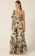 Load image into Gallery viewer, Sacha Drake - Oliviera Maxi Dress - Navy Sand Gold
