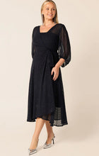 Load image into Gallery viewer, Sacha Drake - Vivienne Wrap Dress - Navy Sparkle
