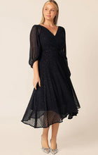 Load image into Gallery viewer, Sacha Drake - Vivienne Wrap Dress - Navy Sparkle
