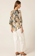 Load image into Gallery viewer, Sacha Drake - Zoey Blouse - Navy Sand Gold
