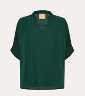 Load image into Gallery viewer, Scandi &amp; Co - Emelie Top - Forest Green
