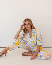 Load image into Gallery viewer, Kaleido - High Waisted Wide Leg Pant - Amalfi Dreams

