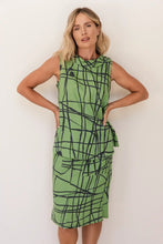 Load image into Gallery viewer, See Saw - Linen Cowl Neck Button Back Top - Tokyo Streets
