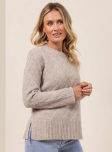 Load image into Gallery viewer, See Saw - Lattice Knit Sweater
