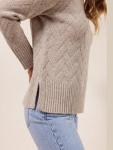 Load image into Gallery viewer, See Saw - Lattice Knit Sweater
