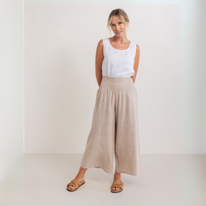 See Saw - Shirring Pant - Natural