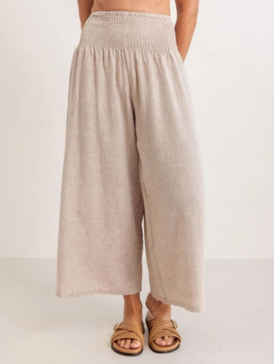 See Saw - Shirring Pant - Natural