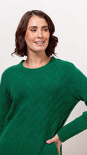 Load image into Gallery viewer, See Saw - Lattice Knit Sweater
